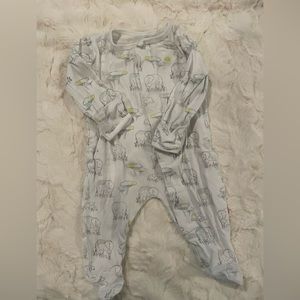 Magnetic Me footed pajamas onesie 0-3M